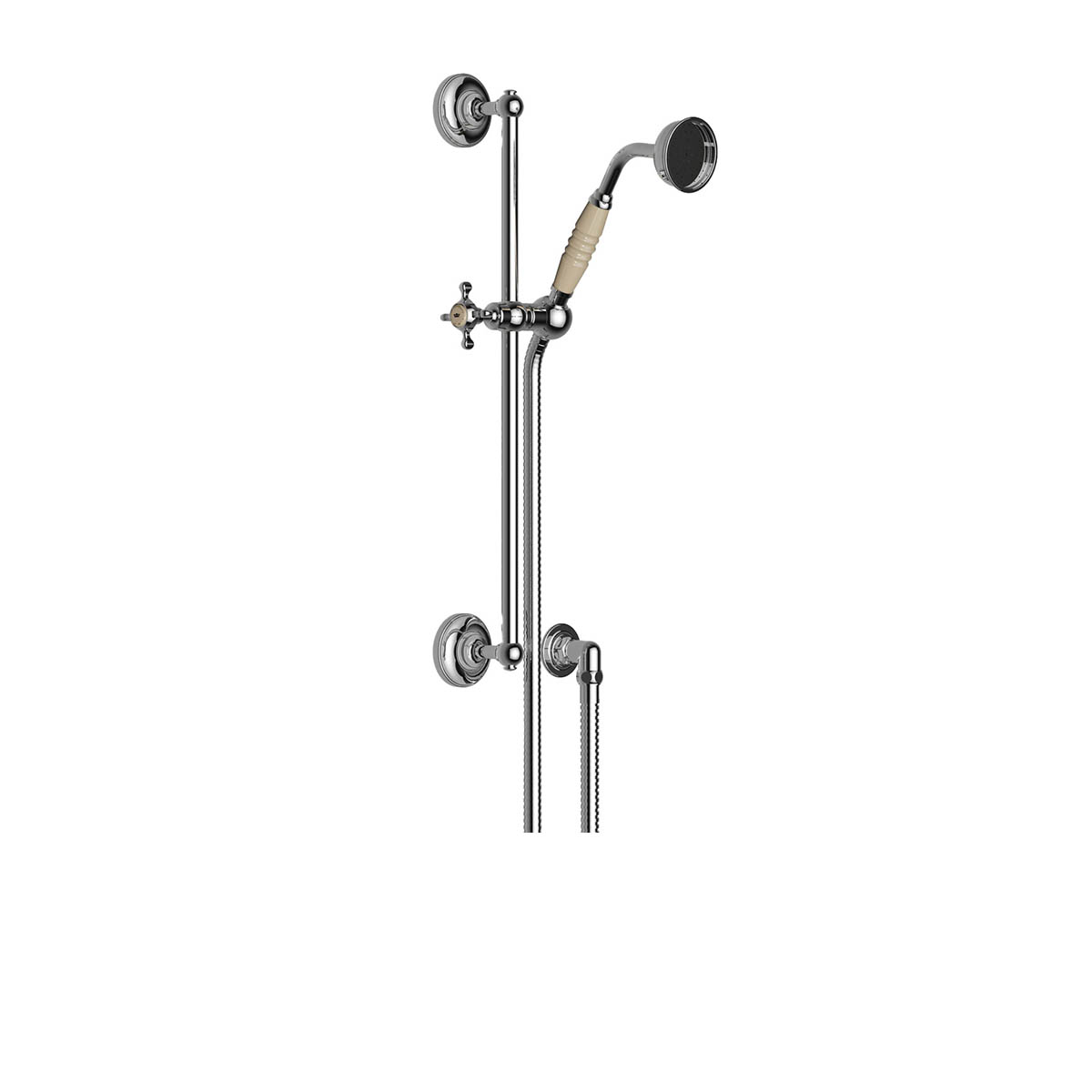 Ovington Hand Shower with Slider Rail, Hose and Outlet