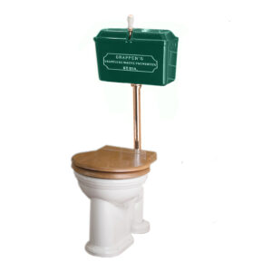 814 Cast Cistern Low-level WC Set