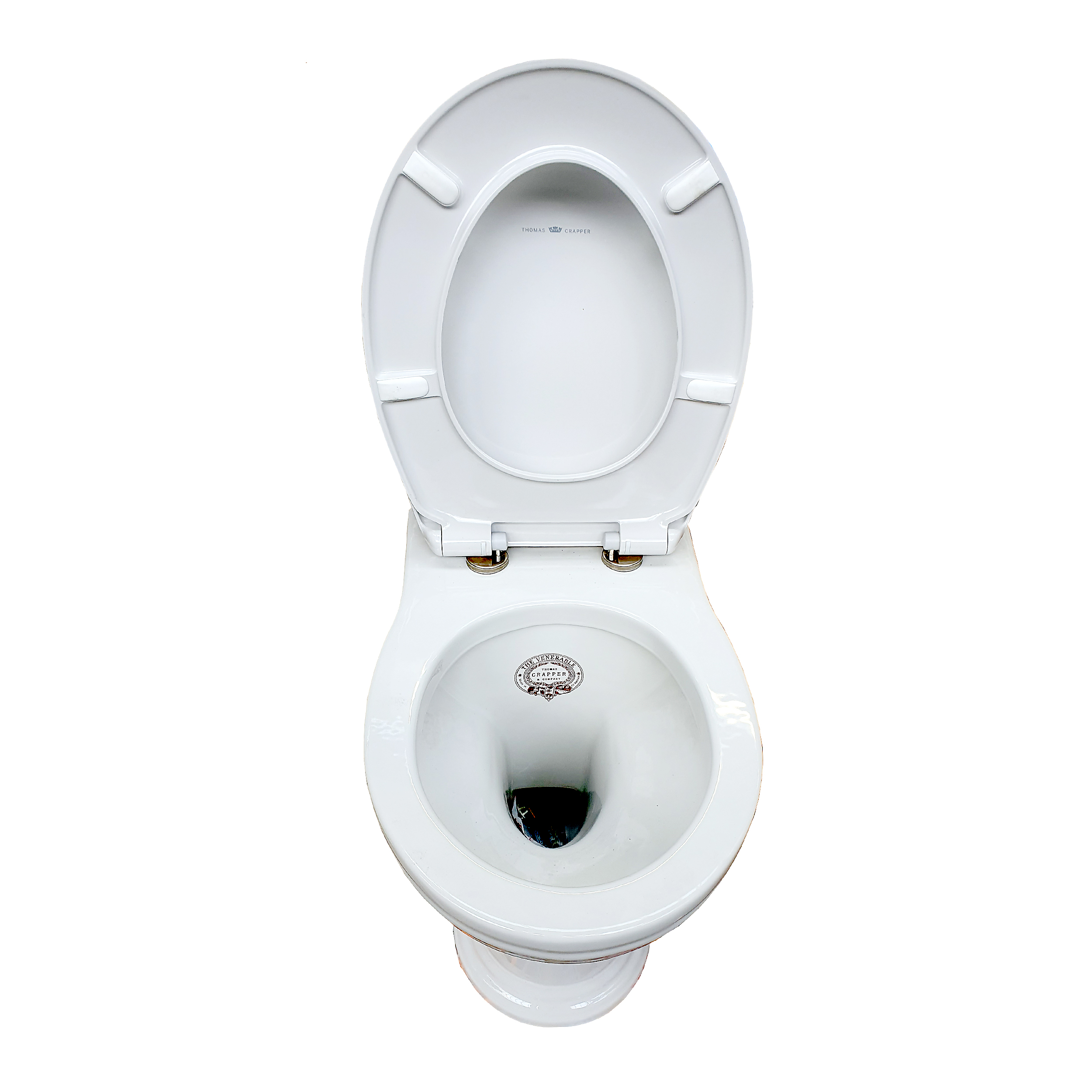 Thomas Crapper Venerable Back-to-Wall Toilet with Essentia Seat