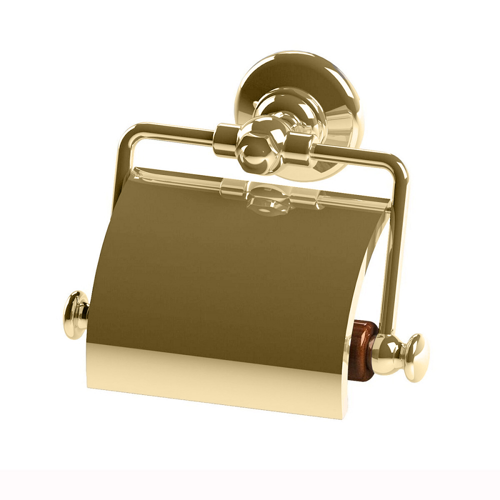 Elegant Toilet Roll Holder with Cover- Thomas Crapper & Co Ltd.