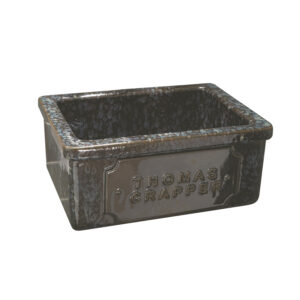 Harwood Cloakroom Basin - Blue Anthracite