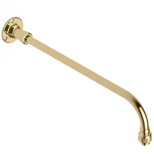 Ovington 18mm Wall Mounted Shower Arm Polished Brass