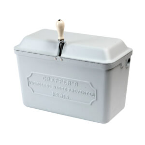 Low Level Cast Cistern ‘Primed for Painting’ - Nickel
