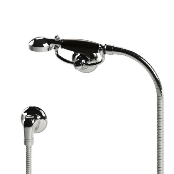 1920 Hand Shower, Wall Mounted Cradle, Hose and Wall Outlet