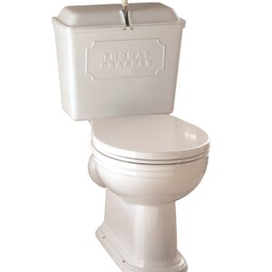 Viceroy Close-coupled WC Set - White - Chrome