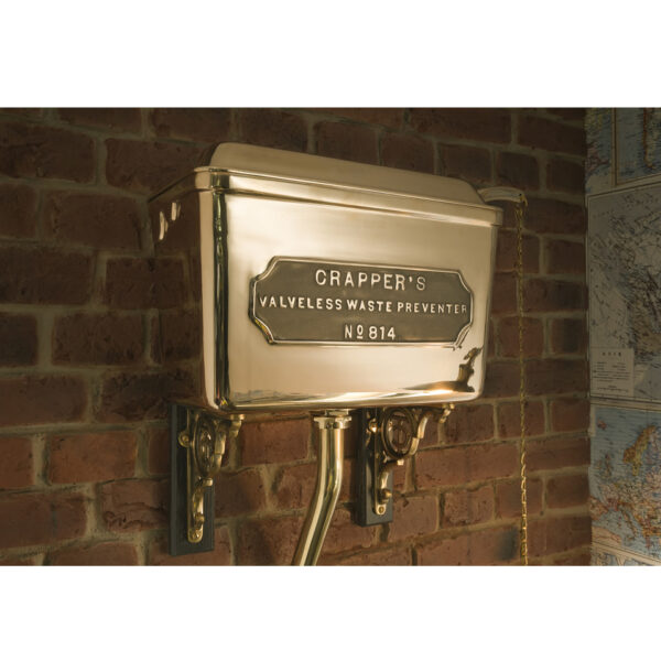 Polished Brass Cistern