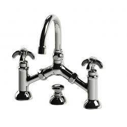 1920 Two Tap-hole Bridge Mixer - Nickel