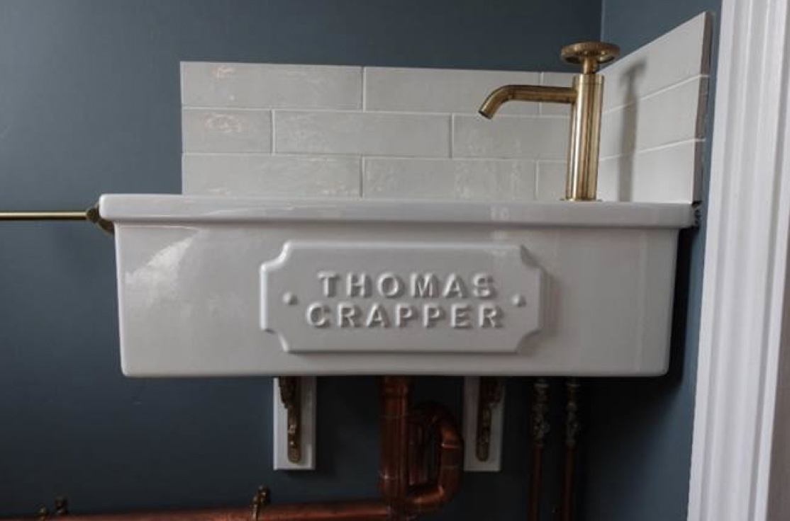 Bentham basin and Fontley tap from Thomas Crapper & Co